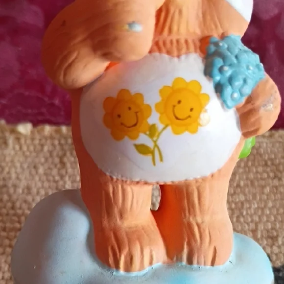 Friendbear💐 80's Vintage Care Bear🐻 Porcelain Statue - Picture 5 of 6